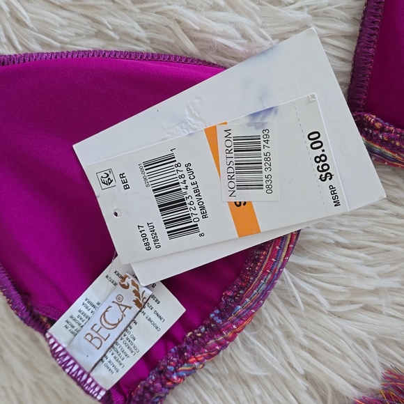 NWT Becca by Rebecca Virtue Mosaic Emily top - Picture 6 of 7